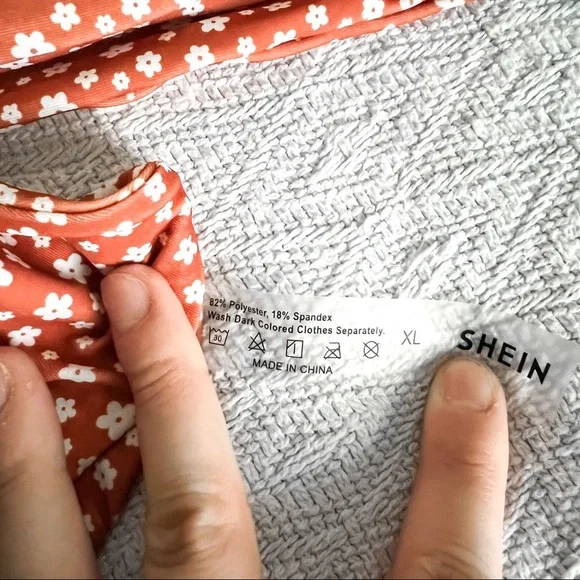 NWT Shein Strapless Cheeky Bikini - Picture 4 of 6